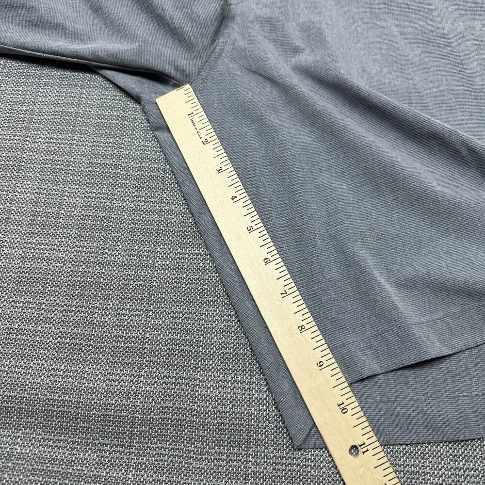 Travis Mathew Shorts Mens 38‎ Grey Golf 9.5 Inseam Chino Comfort Walking Casual